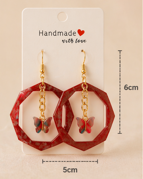Boucles d'Oreilles Papillon - SIGNATURE