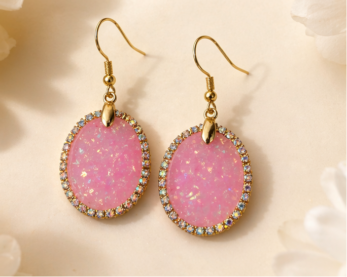Boucles d’oreilles Lueur Boréale - Signature