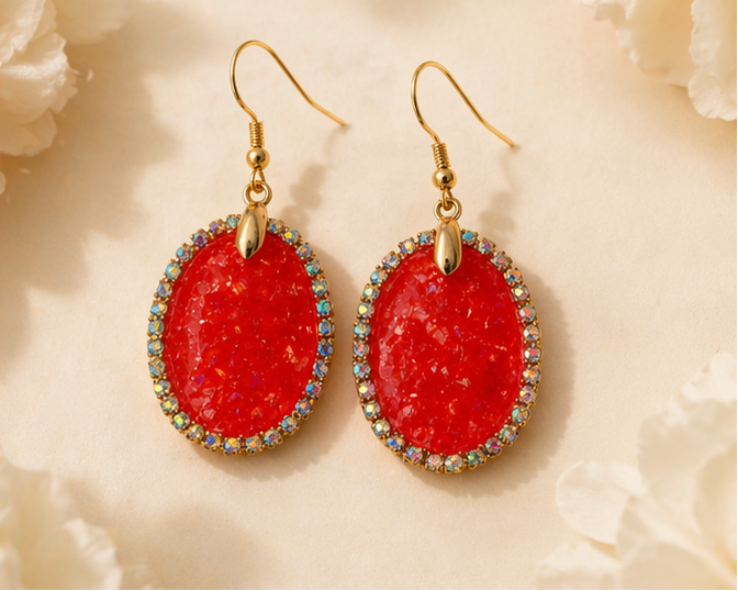 Boucles d’oreilles Lueur Boréale - Signature